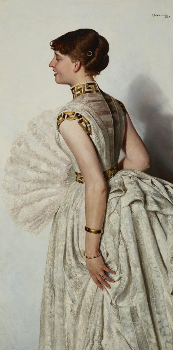 Portret narzeczonej, 1887 olej na płótnie Muzeum Narodowe w Krakowie