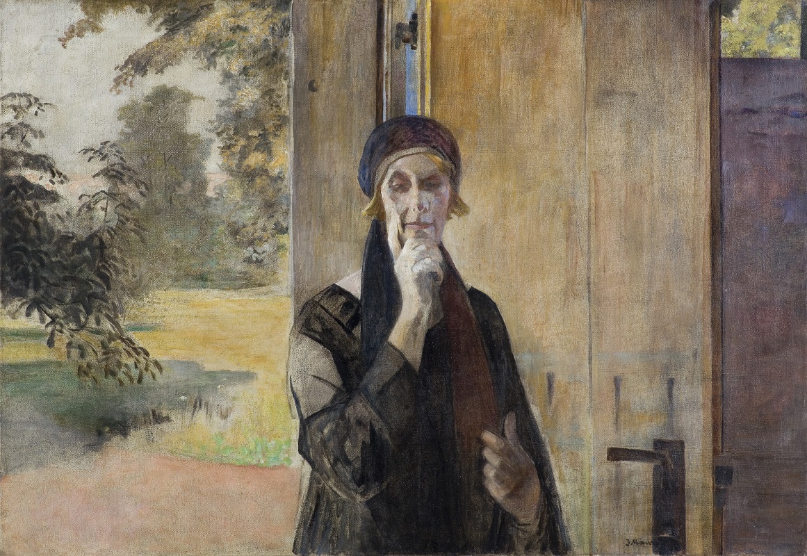 Portret żony, ok. 1922 olej na płótnie własność prywatna